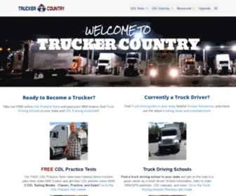 Truckercountry.com(Trucker Country) Screenshot