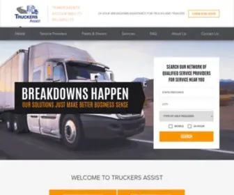 Truckersassist.com(Roadside assistance) Screenshot