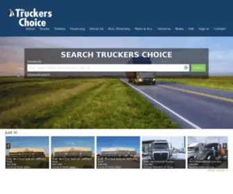 Truckerschoice.com(The Truckers Choice Weekly) Screenshot