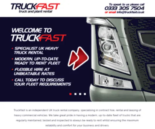 Truckfast.co.uk(Truckfast) Screenshot