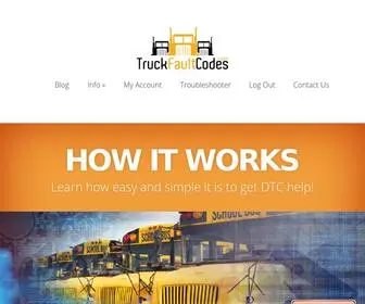 Truckfaultcodes.com(Diesel Repair) Screenshot