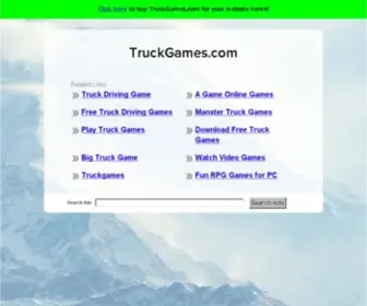 Truckgames.com(The Leading Video Games Site on the Net) Screenshot