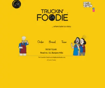 Truckinfoodie.com(Truckin' Foodie) Screenshot