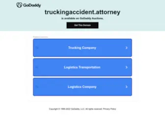 Truckingaccident.attorney(Truckingaccident attorney) Screenshot