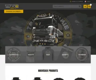 Truckjunkie.fr(La boutique de camions) Screenshot