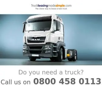 Truckleasingmadesimple.com(Truck Leasing Made Simple) Screenshot