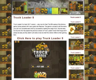 Truckloader5.com(Truck Loader 5) Screenshot