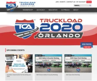 Truckload.org(The Truckload Carriers Association) Screenshot