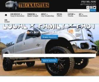Truckmastersaz.com(Used Gas & Diesel Trucks For Sale in Phoenix AZ) Screenshot