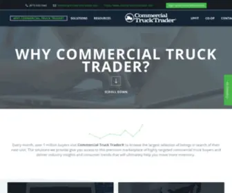 Truckmediakit.com(Commercial Truck Media Kit) Screenshot