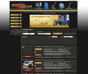 Truckmountsource.com(Truck Mount Source) Screenshot