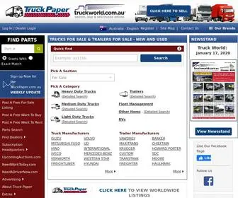 Truckpaper.com.au(Over The Road and Commercial Truck & Trailer For) Screenshot