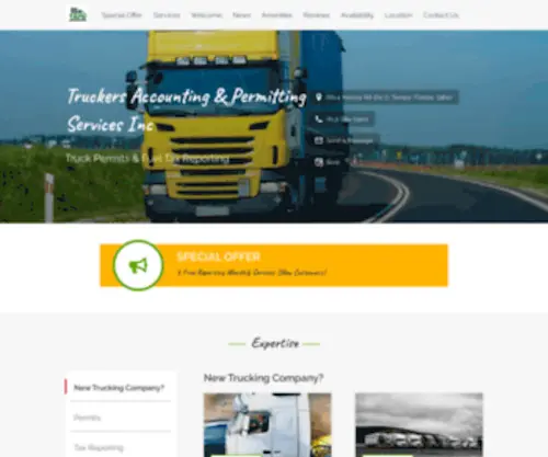 Truckpermits.net(Or Starting a Trucking Company) Screenshot