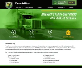 Truckpro.com(Home) Screenshot