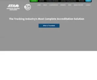 Trucksafe.com.au(Strengthening the Chain) Screenshot