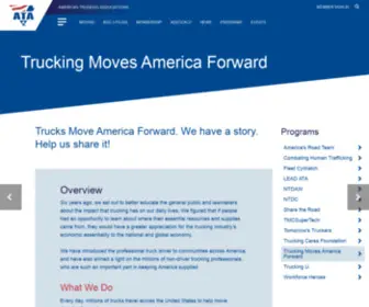 Trucksbringit.com(Trucking Moves America Forward) Screenshot