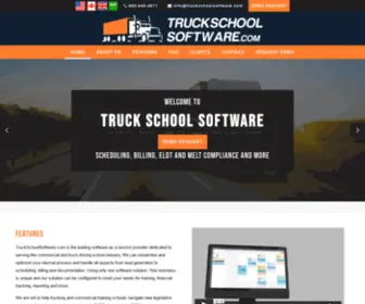 Truckschoolsoftware.com(Truck School Software) Screenshot