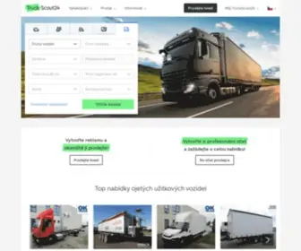 Truckscout24.cz(Užitková vozidla) Screenshot