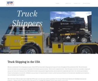 Truckshippers.com(Truck Shippers) Screenshot