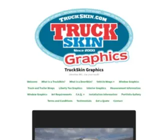 Truckskin.com(TruckSkin Graphics) Screenshot