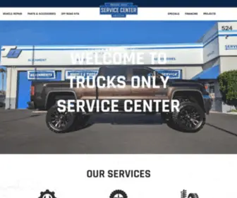 Trucksonlyservice.com(Trucksonlyservice) Screenshot
