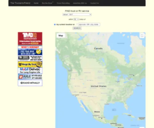 Truckstops.com(The Trucker's Friend) Screenshot