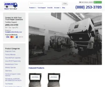 Trucktechhelp.com(Isuzu, Fuso, Hino diagnostic tools, repair, free information, factory manuals) Screenshot