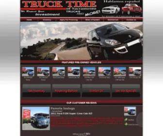 Trucktimeinc.com(Truck Time) Screenshot