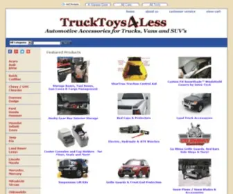 Trucktoys4Less.com(Largest selection of tonneau covers) Screenshot