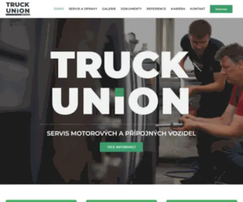 Truckunion.cz(TRUCK Union s.r.o) Screenshot