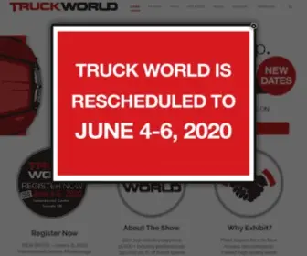 Truckworld.ca(Truck World) Screenshot