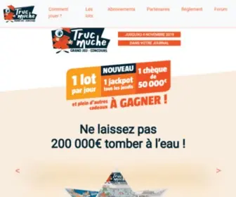 Trucmuche.fr(Jouez au et tentez de gagner de nombreux lots) Screenshot