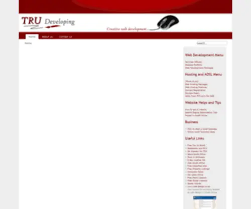 Tru.co.za(Web ontwikkeling) Screenshot