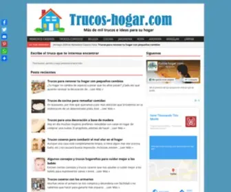 Trucos-Hogar.com(Trucos hogar inicio) Screenshot