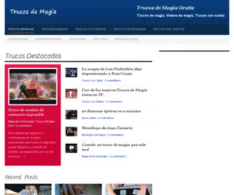 Trucosdemagiagratis.com(Trucos de magia) Screenshot