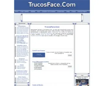 Trucosface.com(Trucos para facebook) Screenshot
