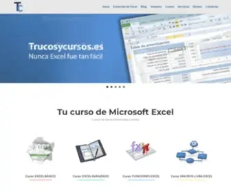Trucosycursos.es(Trucos y cursos de Excel en Madrid) Screenshot