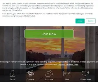 Trucrowd.com(Federal Equity Crowdfunding Portal) Screenshot