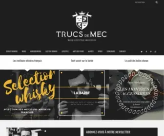 Trucsdemec.fr(Blog lifestyle masculin) Screenshot