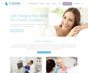 Trudenta.com(Headaches, Migraines, TMJ, Tinnitus, Neck Pain Treatment) Screenshot