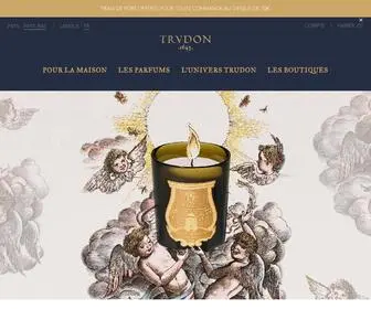 Trudon.com(Cirier depuis 1643) Screenshot