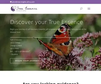 True-Essence-Coaching.co.za(True Essence Life Coaching) Screenshot