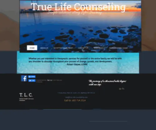 True-Life-Counseling.com(Mental Health Clinic) Screenshot