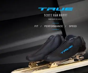 True-Speedskates.com(TRUE VH Speed Skates) Screenshot