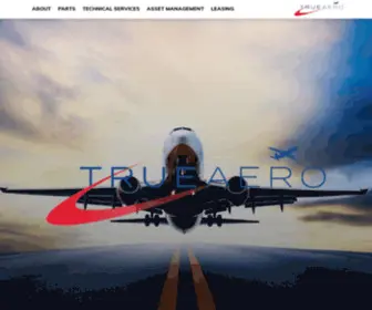 Trueaero.com(Trueaero) Screenshot