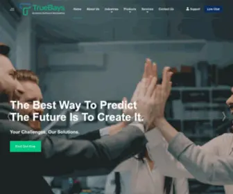 Truebays.com(CRM TrueBays IT Software Trading LLC) Screenshot