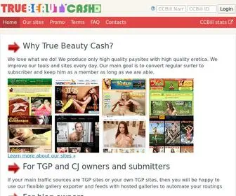 Truebeautycash.com(Export promo tools and ZIPs) Screenshot