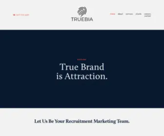 Truebia.com(RPO Recruiting Solutions) Screenshot