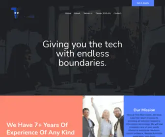 Truebluecoder.com(Software development company) Screenshot
