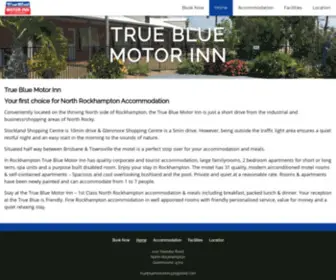 Truebluemotorinn.com(True Blue Motor Inn) Screenshot